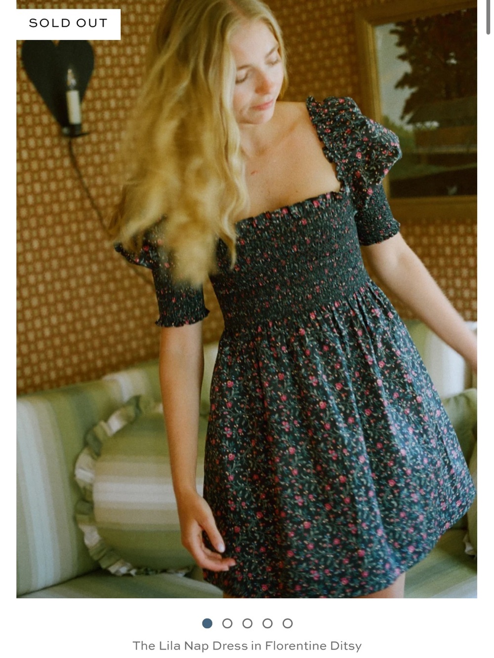 The Lila Nap Florentine Ditsy Dress